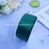 Fita de Poliéster Dupla Face Criptografada de 0,3 cm e 100 Jardas Laço de Casamento Embalagem de Presente Elegante Fita de Seda e Cetim 3 mm