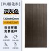 Panel Decorativo Exterior Madera Carbonizada Pu Piedra Carbón Negro Chapa Piedra Imitación Piedra Fondo Pared Grieta de Fuego Piedra Cultural Cabezal de Puerta