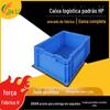 Caixa de Logística Caixa de Reutilização de Plástico Azul Molde de Plástico Caixa para Depósito Designado Honda Paleteira de Logística Atacado