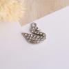 Moda Europea y Americana Collar Colgante de Cisne Anillo Único Accesorios de Joyería de Diamantes Pulsera DIY Colgante Llavero para Bolso
