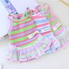 Ropa para Perro Mascota Gato Vestido de Princesa Perro Pequeño Oso Amargoso Teddy Ledge Vestido Ropa para Mascota Primavera y Verano Delgada