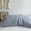 Funda de almohada individual de algodón puro lavado, una pieza para uso doméstico, funda de almohada floral de algodón puro, artículo individual