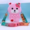 Bolsa Fofa de Urso Coelho, Porta-moedas Infantil, Bolsa Transversal Fashion Estilo Desenho Animado Ins, Venda Direta da Fábrica
