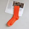 Calcetines Yuwenle de color liso para hombre, medias deportivas de moda, transpirables, estilo urbano, estilo coreano, para mujer