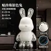 Conejo de Lentejuelas Hecho a Mano Creativo Adorno Grande de Pie para Sala de Estar de Villa Entrada Hotel Decoración de Celebridad de Internet Fábrica de Origen