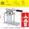 Exprimidor manual de limón, extractor de jugo de naranja de acero inoxidable 304, prensa portátil para separar frutas y verduras.