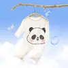 Ropa de una pieza para bebé, Ropa de verano transpirable con aire acondicionado para bebé, Pijama fino para recién nacido, Mameluco de manga larga