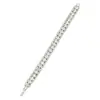 Pulseira Romana de Cristal de Luxo Mais Vendida Transfronteiriça para Mulheres, Corrente de Garras com Diamantes Coloridos Simples, Joias para Cabelo Fornecimento Direto do Fabricante