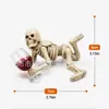 Adornos creativos de calavera y esqueleto de producto nuevo transfronterizos, accesorios para fotografía del hogar, decoraciones de ambiente para Halloween y bares