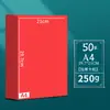 Papel Chinês Vermelho A4 Artesanal Cartolina Dura 4K Papel Vermelho Grande para Pintura A3 Grande Papel para Dobradura Dupla Face Cartolina para Recorte