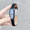 Adecuado para Correa de Reloj Xiaomi Mi Band 11, Correa de Reloj Magnética de Cuero con Patrón de Carpa y Dragón para Xiaomi 9/8 Nfc, Correa para Reloj de Nicho para Hombres y Mujeres