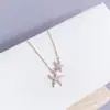 Moda de moda tendencia estrella de mar Joker cadena para la clavícula colgante para niñas nueva tendencia Joker collar de estrella venta al por mayor