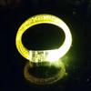 Pulsera Acrílica Luminosa Caliente Transfronteriza Pulsera Flash Barra Accesorios para Bailar en el Mercado Nocturno Pulsera de Burbujas Luminosas Lote