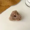 Pinza de Garra de Peluche para Mujer, Pinza Grande para el Cabello de Otoño e Invierno con un Toque de Lujo, Pinza de Tiburón Ins para Cabello Grueso, Pasador para Moño, Accesorio para el Cabello