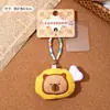Chaveiro de Pelúcia Capivara Fofo Original Exclusivo Pequeno Chaveiro de Boneca Chaveiro de Bolsa Atacado