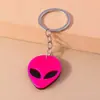 Joyería transfronteriza europea y americana llavero alienígena personalizado creativo estilo punk personalizado dibujos animados hip hop colgante accesorios