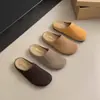 Zapatos Birkenstock de suela gruesa, mocasines cerrados para mujer, nueva ropa de exterior de verano, mocasines de otoño, mujeres embarazadas, zapatos Birkenstock feos-bonitos