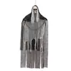 Fantasma Pendurado de Halloween Esqueleto Brilhante Conjunto de Três Adereços de Esqueleto Decorações Penduradas para Casa Assombrada Sala de Fuga Suprimentos para Festa