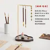 Soporte para pinceles de nogal Lanzhai Huishan para los Cuatro Tesoros del Estudio, Caja de almacenamiento especial para colgar pinceles, Soporte para pinceles para principiantes