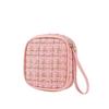 Nueva bolsa de lipstick de celebridad de Internet bolsa de almacenamiento de cosméticos de lujo ligero bolsa de algodón sanitario portátil de viaje estilo Chanel avanzado