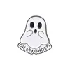 Venta Caliente Transfronteriza Divertida Linda Serie de Fantasmas Blancos Insignia de Metal Traje Combinación Broche de Halloween Pequeño Regalo