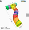 Túnel nuevo para gatos con pasaje extralargo, juguete para gatos para autoentretenimiento y alivio del aburrimiento, laberinto con agujeros para que jueguen los gatitos, artículos para mascotas