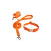 Collar de PVC popular para mascotas, Correa para perro, Collar para perro impermeable y fácil de lavar, Bolsa para excrementos de perro, Juego de correa para perro
