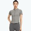 Roupas de Yoga Lulu, Tops de Corrida de Secagem Rápida Modeladores para Pilates, Camisetas Esportivas de Manga Curta, Roupas de Fitness para Mulheres, Alta Elasticidade