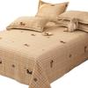 Lençóis de Cama Puros de Algodão Escovado Dachshund Peça Única Outono e Inverno Espessados Puros de Algodão Cobertor de Quilt Infantil Cama de Dormitório Único Conjunto de Três Peças