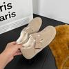 Zapatos Planos para Mujer de Piel Suave Mate 2026 Nuevo Retro Artístico Piel Genuina Slip-On Punta Grande Felpa Zapatos Birkenstock