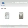 8*12mm Corte Radiante Açúcar de Rocha Fino Joias para Arte de Unhas Diamante Corte Flor de Gelo Retangular Ângulo Reto Base Pontiaguda Diamante para Arte de Unhas Atacado