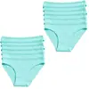 Nuevas Bragas de Algodón para Mujer Color Sólido Cintura Baja Cadera Transpirables Doble Capa Ropa Interior para Niñas Suministro Directo de Fábrica