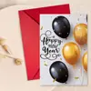 Compra Directa Transfronteriza Juego de Tarjetas de Felicitación de Año Nuevo y Festival de Primavera con Sobre, Tarjetas con Mensaje de Bendición Manuscrito de Feliz Año Nuevo