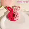 Faixa de Cabelo Dopamina Infantil Corda de Cabelo Trançada à Mão Elástico Alto Durável e Não Prejudicial Borracha de Cabelo para Coque Feminino