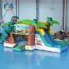 Cama Elástica Inflável de Dinossauro para Crianças, Escorregador, Cama de Pulo, Castelo Maluco, Equipamento de Diversão ao Ar Livre, Direto do Fabricante