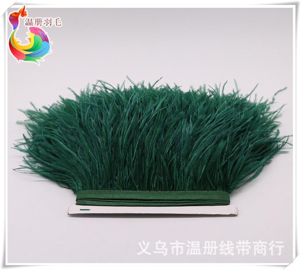 23 atrovirens ostrich feather