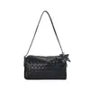 Bolso cruzado tejido para mujer 2026 nuevo, a la moda, de nicho, de alta gama, versátil, elegante, con diseño de bolso almohada de alta gama