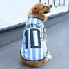 Ropa para Perros Jersey Mundial Delgado Pequeño Mediano Grande Perro Golden Retriever Teddy Bichón Husky Samoki Ropa de Verano