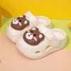 Zuecos de Dibujos Animados de Frutas para Niños, Antideslizantes para Interiores, Verano, Punta Cerrada, Anticolisión, de EVA, para Exteriores, Zapatos de Playa