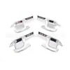 Adecuado para 21-24 Calcomanías para Manijas de Isuzu D-Max y 25 Mu-X Manija Exterior de Puerta Anti-Rayones Adorno Decorativo