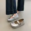 Sapatos Mary Jane para mulheres, estilo novo, confortáveis e casuais, com sola macia, sapatilhas de bico raso, coleção de outono, 2026, versáteis e retrô