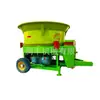 Moedor agrícola de corte rotativo de 100 linhas máquina de amassar forragem palha removedor de poeira na saída inferior picador de ração