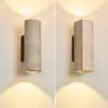 Estilo Silencioso Retrô Pousada Restaurante Lâmpada de Parede de Pedra Amarela Caverna Lâmpada de Parede para Quarto ao Lado da Cama Spot para Varanda Corredor Escada de Villa