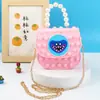 Bolso Bandolera Vanguardia para Hombro Niños Bandolera Bolso de Mano Perla Burbuja Bolso Bandolera de Silicona para Hombro Bolso Gelatina