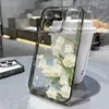 Diseño Sencillo de Lirio del Valle Adecuado para Funda de Teléfono iPhone 17 Pro Max, Apple 14/15 Agujero Fino 16 Transparente 13 Nicho