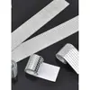 Adesivo de Parede de Vidro Estilo Simples DIY Autoadesivo Padrão Geométrico Lente Decorativa Mosaico de Lente Decoração de Parede Suspensão Tira Decorativa