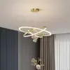Lámpara de Sala de Estar de Lujo Ligero Araña Simple Moderna Atmosférica Lámpara de Comedor para el Hogar Giptianxing Lámparas de Dormitorio 2025 Nuevo