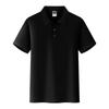 Verão lapela camisa polo personalizado trabalho de negócios roupas de classe uniforme atividade publicidade camisa grupo roupas impressas bordado LOGO
