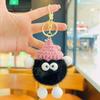 Rex pele de coelho pequena cerdas de pelúcia chaveiro brinquedo atacado bonito mochila pingente Boneca Boneca pequenos ornamentos