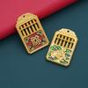 DIY Método Antigo Sha Ouro Daji Fulu Marca Completa Pingente Estilo Nacional Gota de Óleo Handmade Hanfu Cheongsam Grinaldas Acessórios